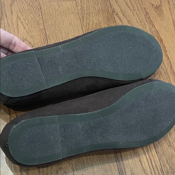 Soda Dark Brown Flats with Bow - Picture 7 of 7